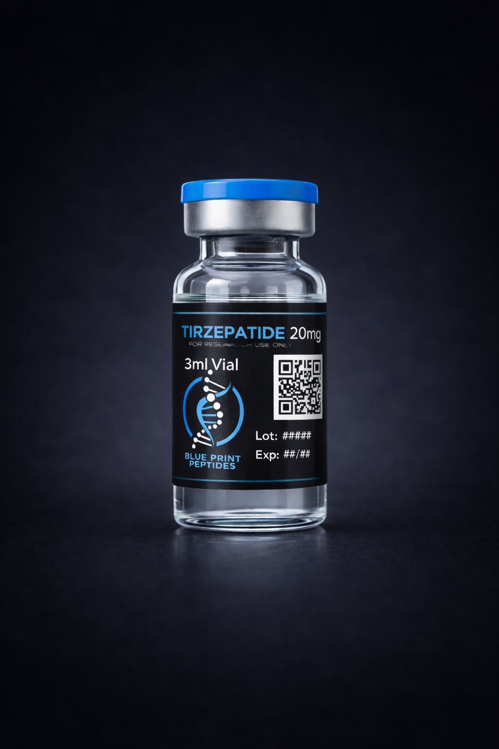 Tirzepatide 20mg | Dual Agonist Research Peptide